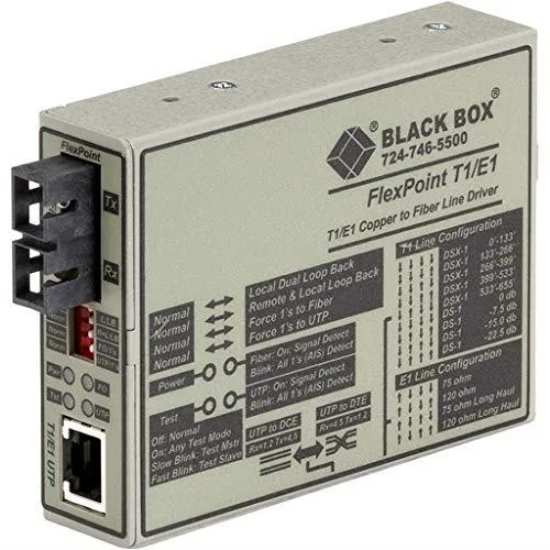 Black Box Corporation Black Box Corporation MT663A-SSC SFP transceiver Single-Mode 28 km SC — product photo