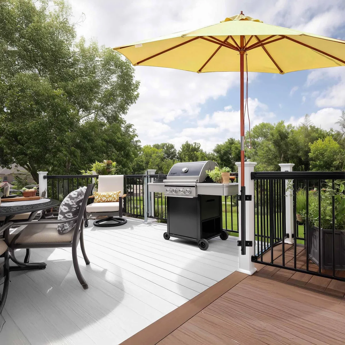 Yescom USA, Inc. Yescom USA, Inc. 07UMBUBB013-9WDRM-01 9ft patio umbrella — product photo