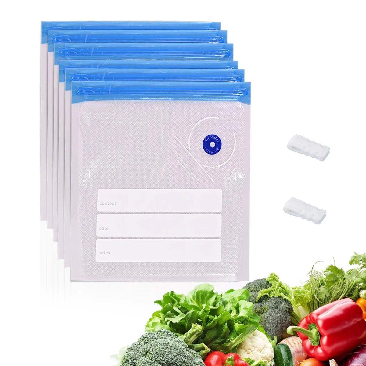  FoodSaver NexLevVac 10"x11" 24PCS Vacuum Seal Bags — product photo