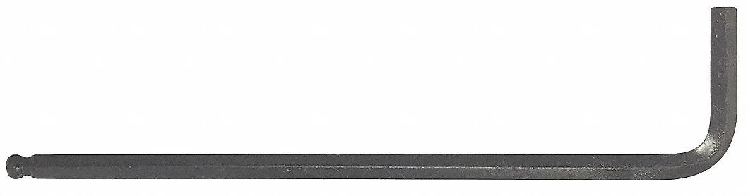Westward Westward L-Shape Ball-End Hex Key 1/8" Black Oxide 40WY82 — product photo