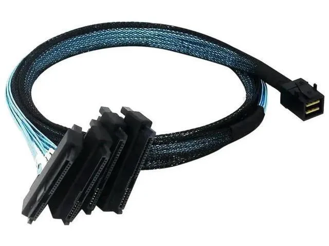 Fervit Fervit SFF8643 to 4×SAS 29Pin SFF8482 Cable — product photo