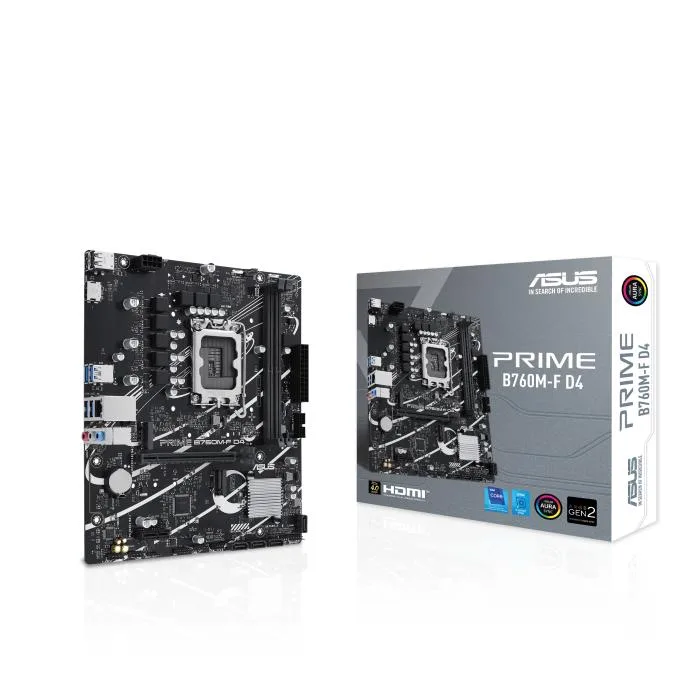 ASUS ASUS PRIME B760M-F D4 Intel motherboard — product photo