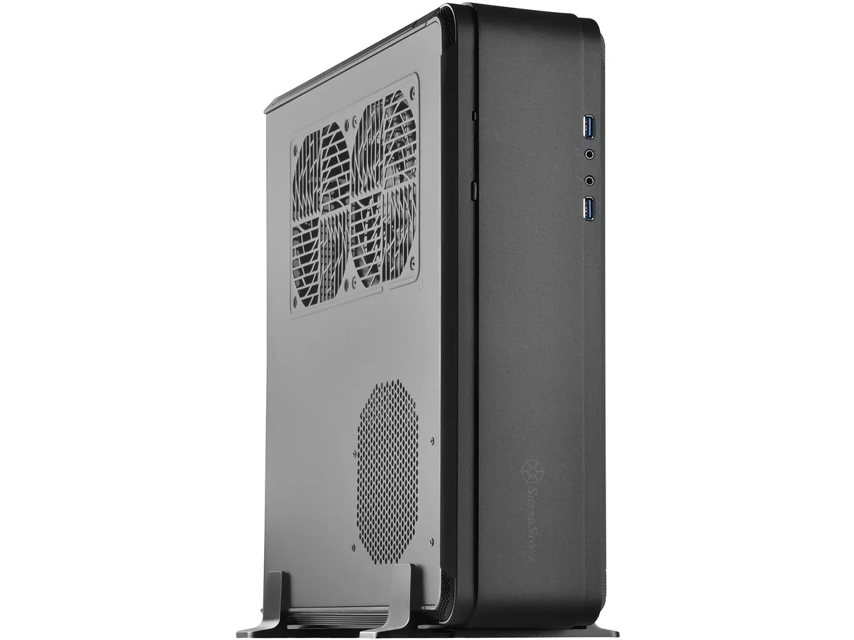 Silverstone Silverstone SST-FTZ01B-E Fortress Mini-ITX PC case — product photo