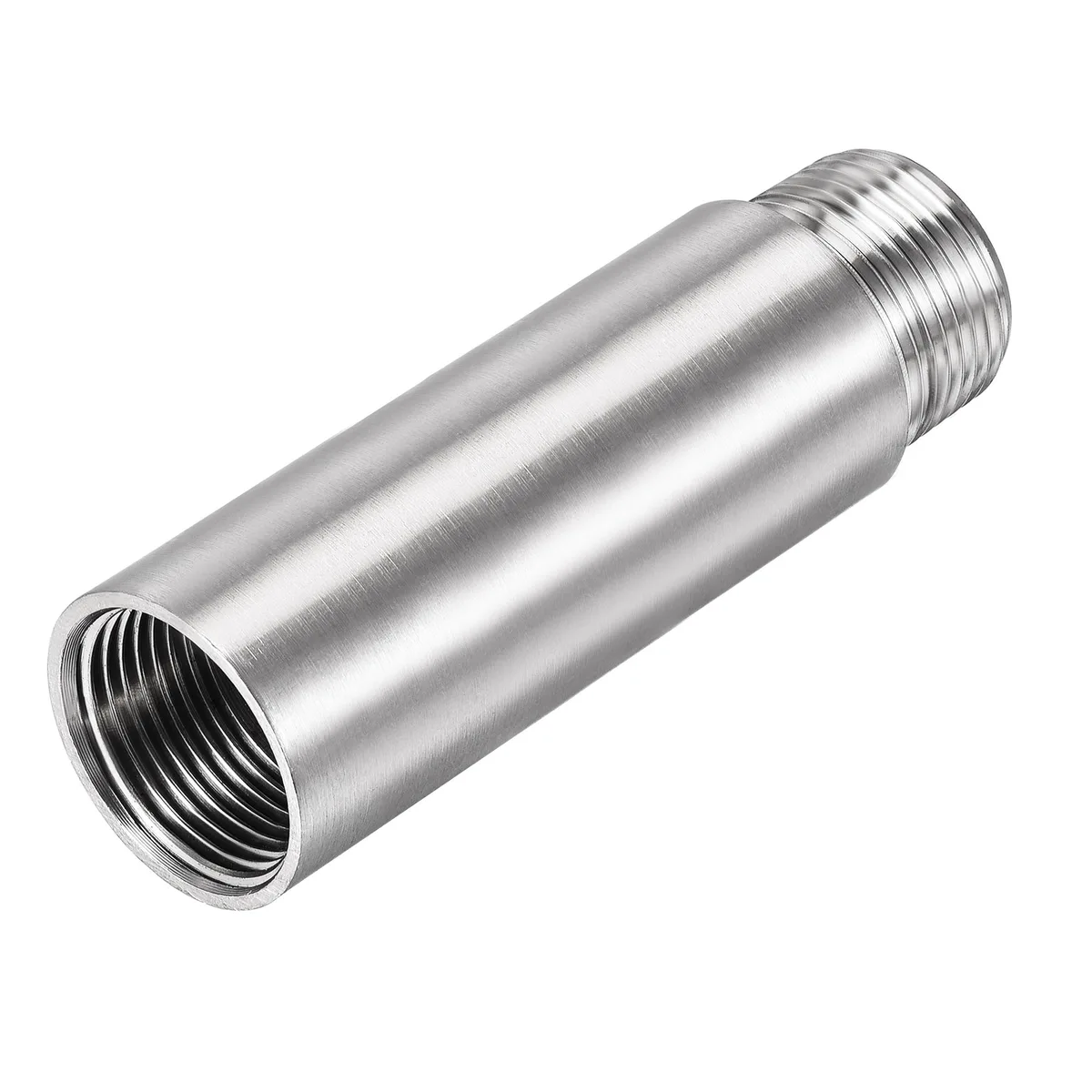 Unique-Bargains Unique-Bargains Shower Head Extension Arm 304 Stainless Steel G3/4 Male to Female 100mm — product photo