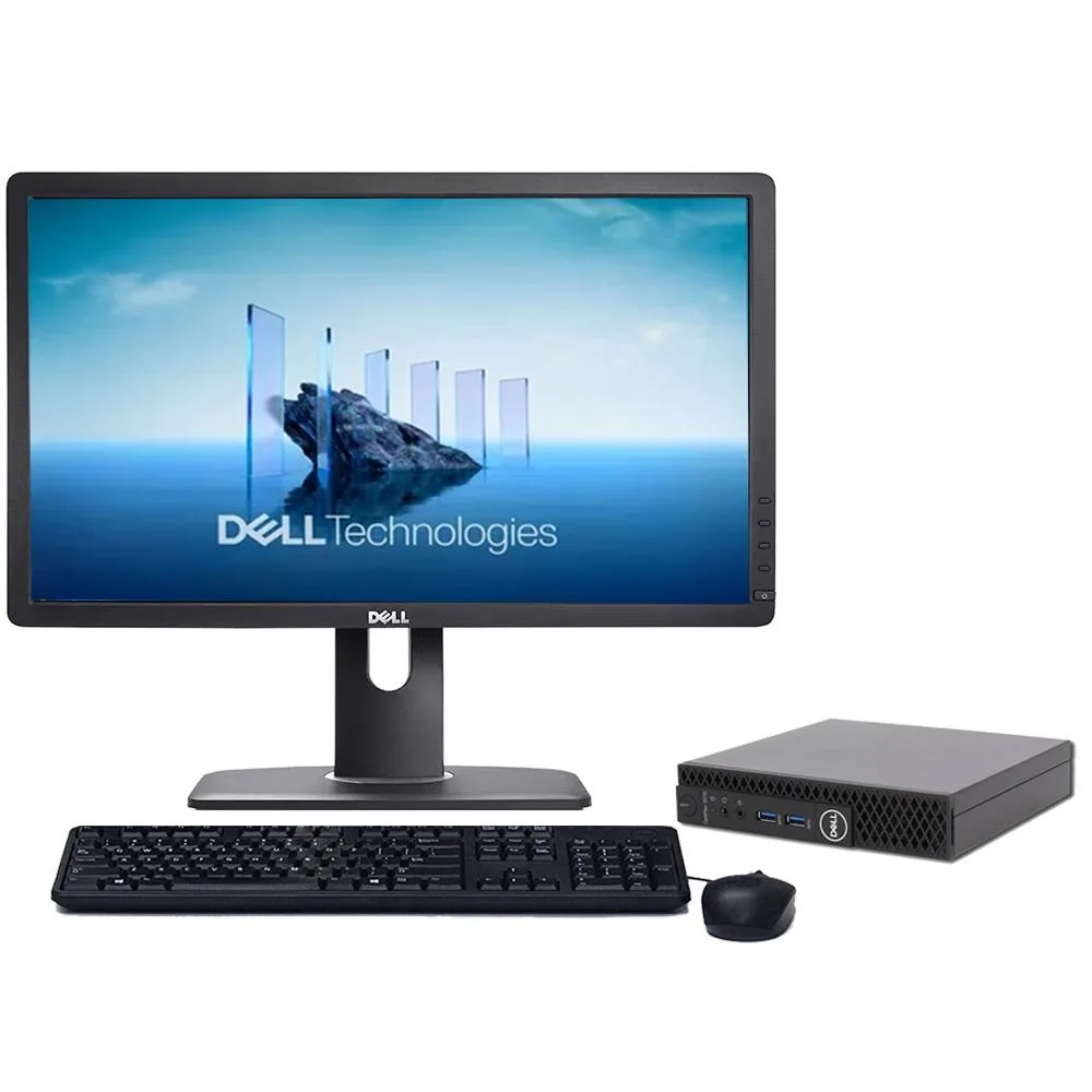 DELL DELL OptiPlex 3060 5060 7060 Micro desktop PC i7-8700T 2.4GHz 8GB 128GB SSD 22 — product photo