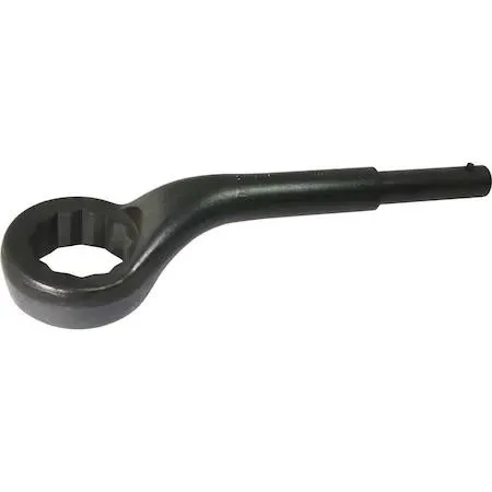 Gray Tools 66686 2-11/16 in 12-pt 45° offset strike-free leverage wrench, black oxide finish