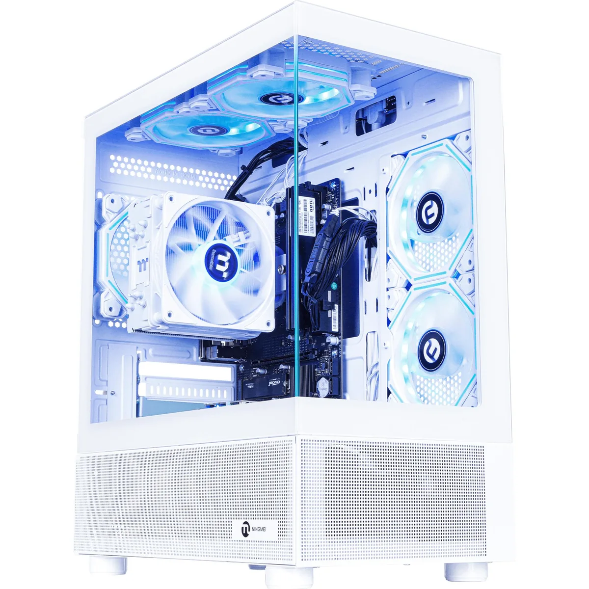 NINGMEI NINGMEI Soul Gaming PC Ryzen 5 5600GT 16GB DDR4 1TB NVME 550W White — product photo