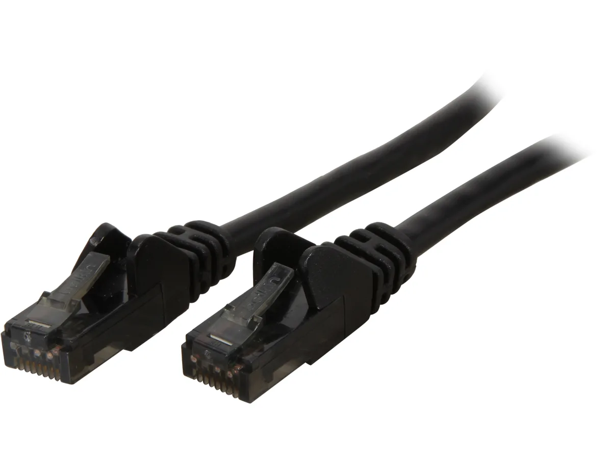 Belkin Belkin A3L980-04-BLK-S 4 ft Cat6 network ethernet cable — product photo