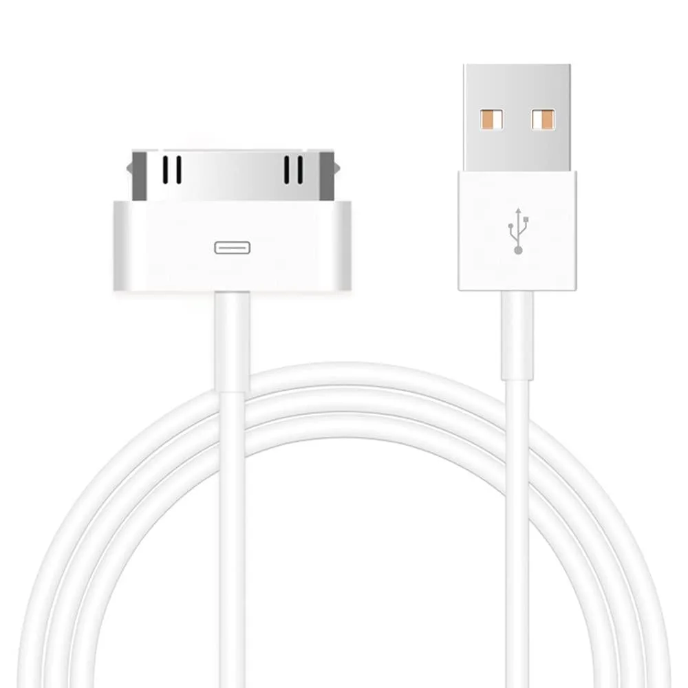 DIXSG DIXSG 30 Pin USB Sync Charger Cable 3.3ft White — product photo