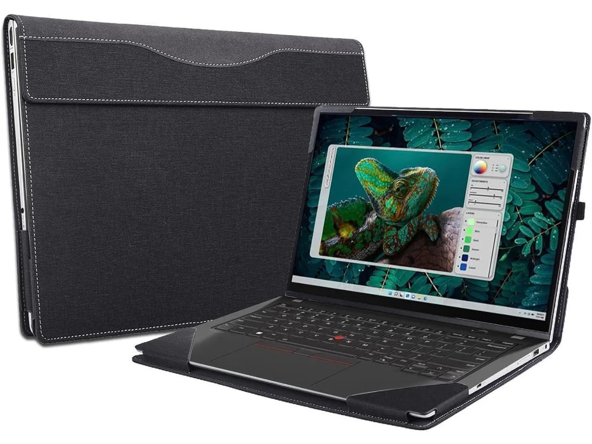 BONAEVER BONAEVER 1--- 14" hard laptop case grey — product photo