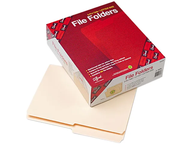 Smead Smead 10326 File Folder Manila 11-pt 100/Box — product photo