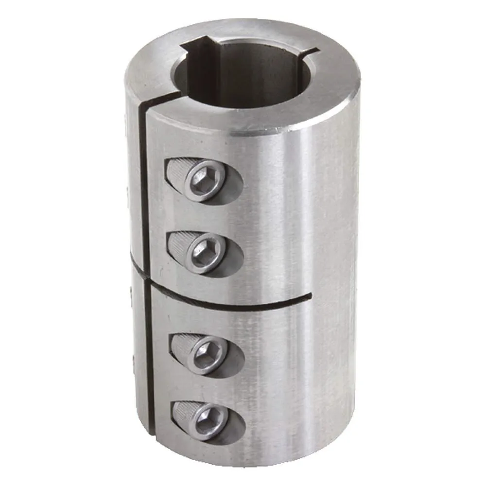 Climax Metal Products Climax Metal Products Rigid Shaft Coupling 1 in Bore Stainless Steel 4000 RPM 1330 in-lb — product photo