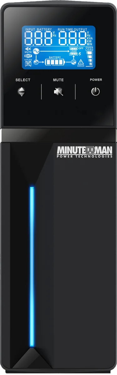 MINUTEMAN MINUTEMAN ETR550LG 550VA 330W UPS 120V 10 outlets — product photo