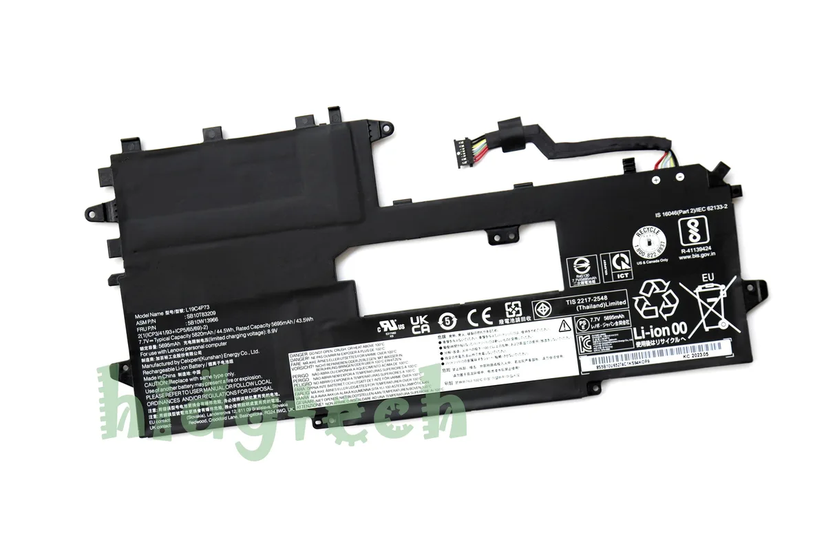 Beisite Beisite L19C4P73 L19M4P73 44.5Wh 7.72V laptop battery — product photo