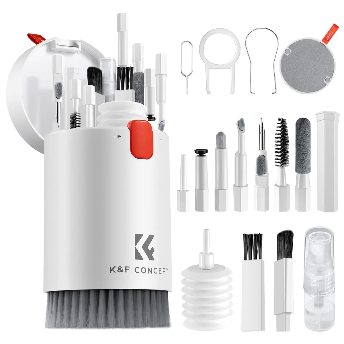 Metra 20-in-1 Keyboard Cleaning Kit White 0.14 kg — product photo
