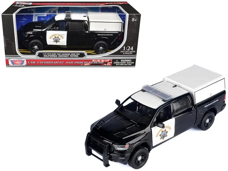 MOTORMAX MOTORMAX 2019 RAM 1500 California Highway Patrol 1/27 Diecast Truck — product photo