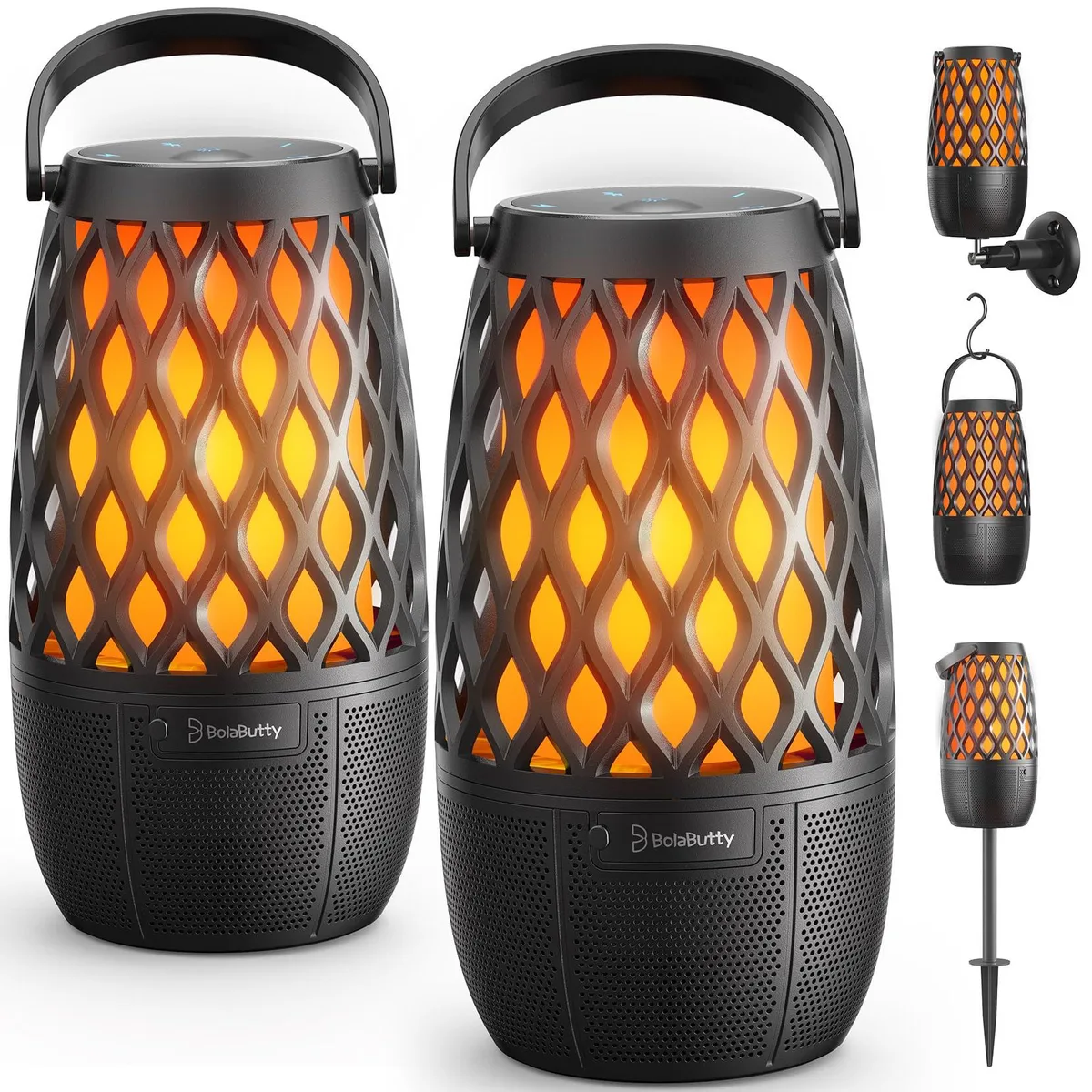 DNBeffulgent DNBeffulgent L12 2-Pack Portable Speaker Bluetooth 5.0 IPX5 100 ft Sync — product photo