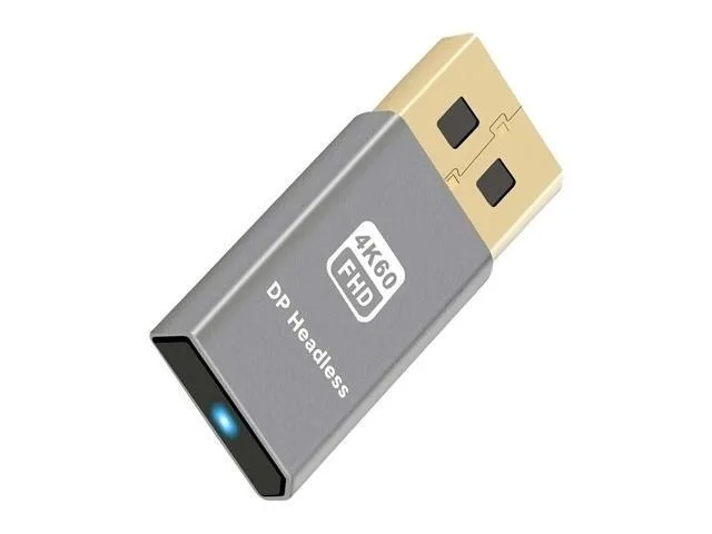 LORDWORLD LORDWORLD DisplayPort Active Adapter 4K@60Hz 1080p@120Hz Dummy Plug — product photo