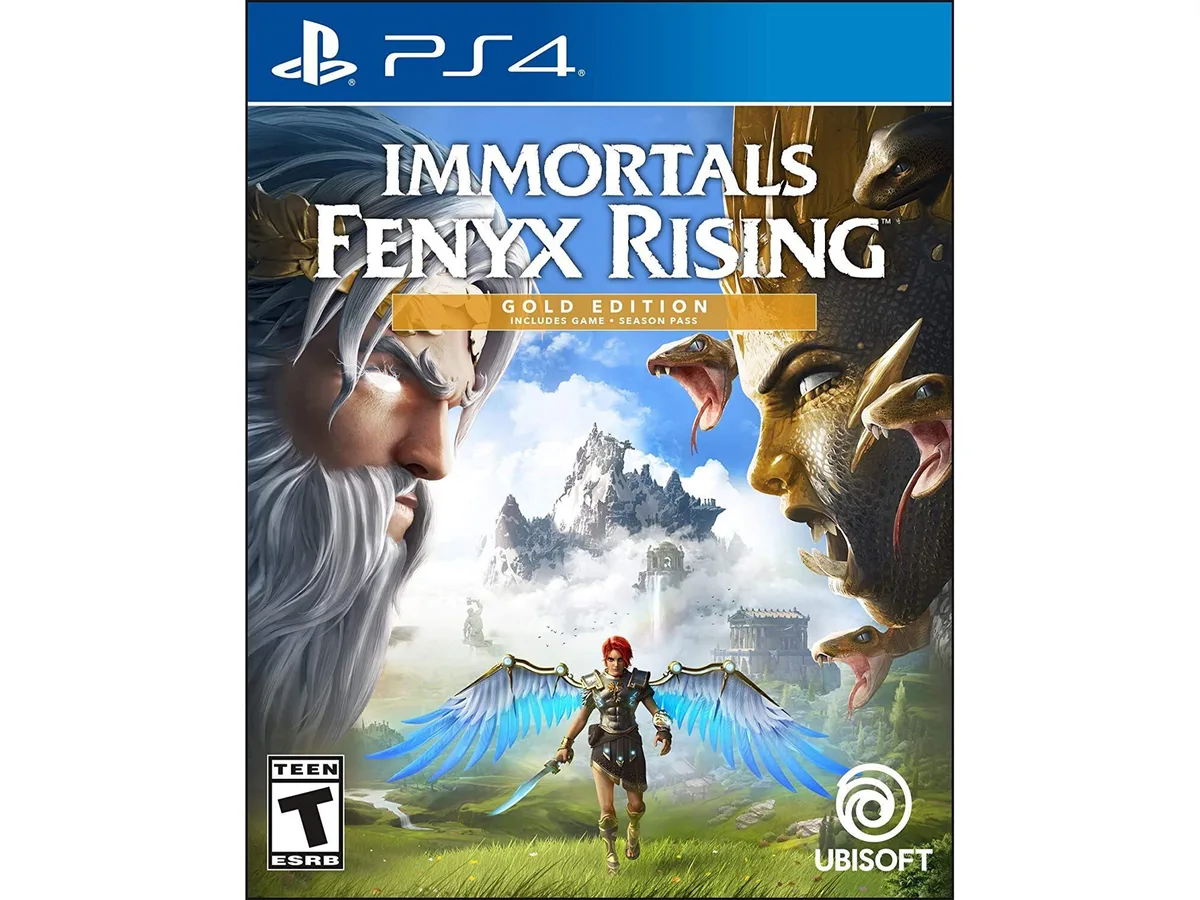 Ubisoft Ubisoft PS4 UBI 10660 Immortals Fenyx Rising Gold Edition ps4 video game — product photo