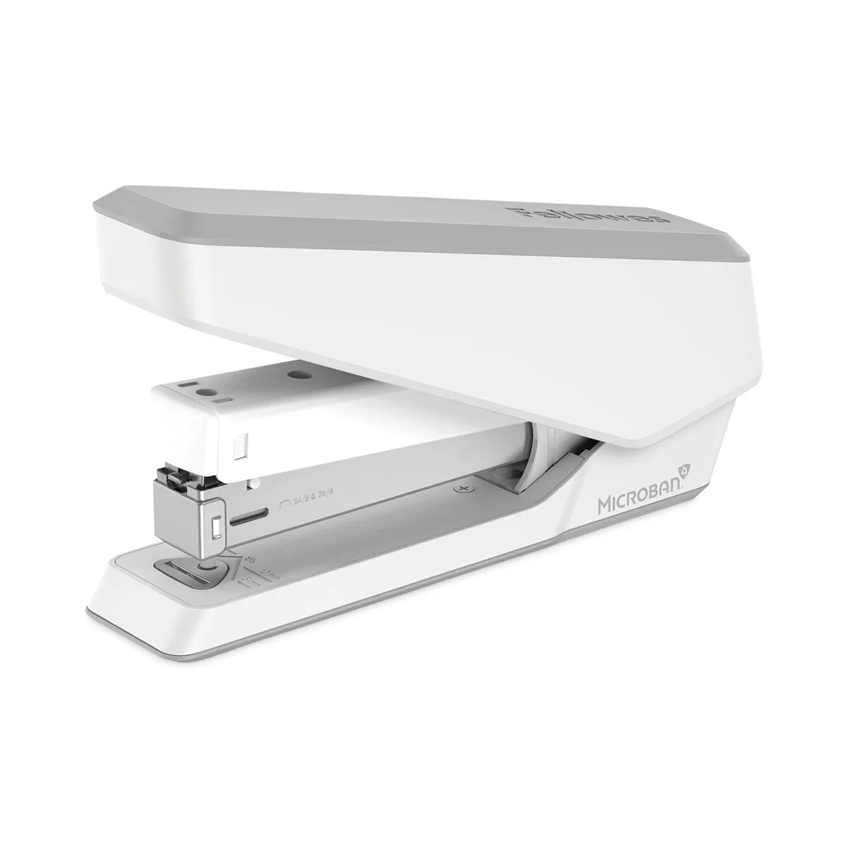 FELLOWES FELLOWES 5011601 LX850 EasyPress Desktop Stapler 25 Sheet White — product photo