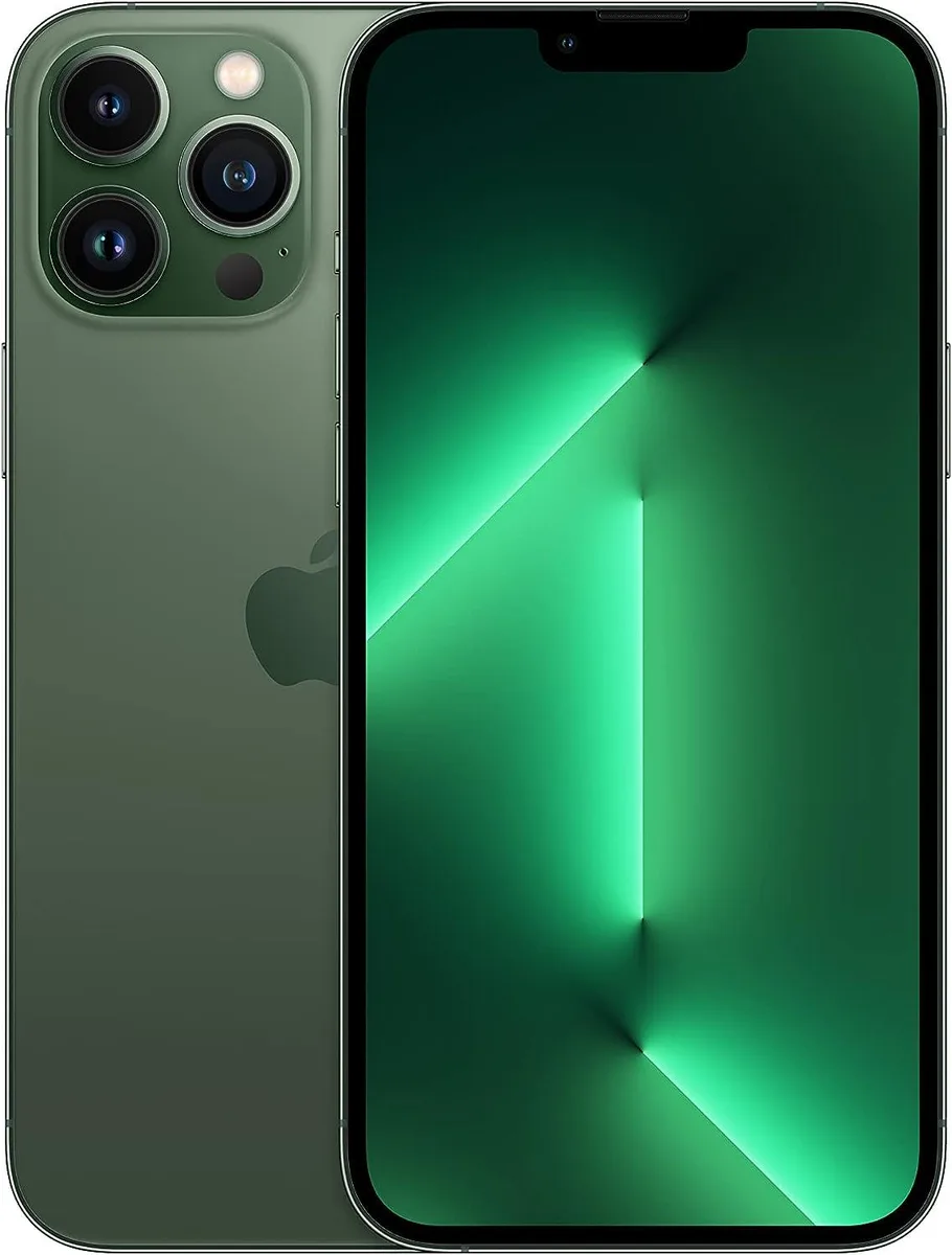 Apple Apple iPhone 13 Pro A2483 1TB Alpine Green cell phones - unlocked — product photo