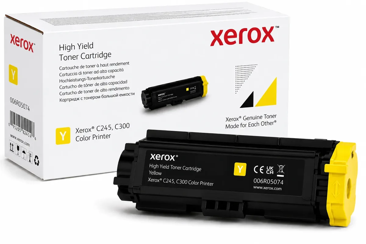 XEROX Xerox XER006R05074 Yellow Ink Cartridge 2500 Pages ink cartridges (genuine brands) — product photo