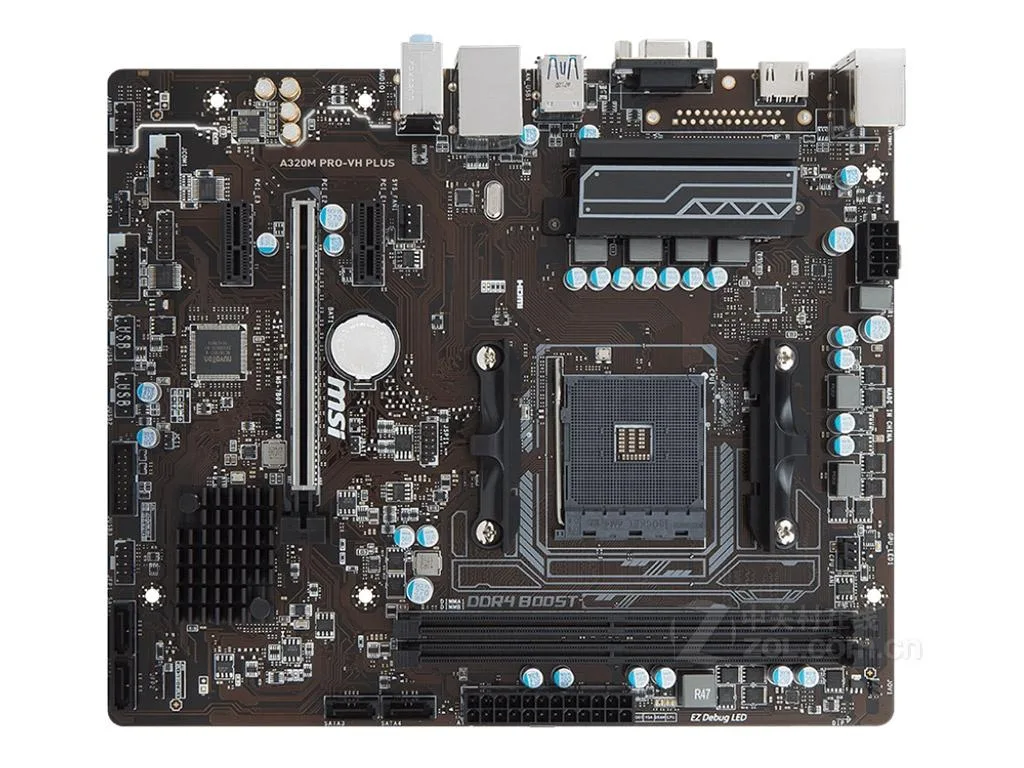 MSI MSI A320M PRO-VH PLUS AMD motherboard — product photo
