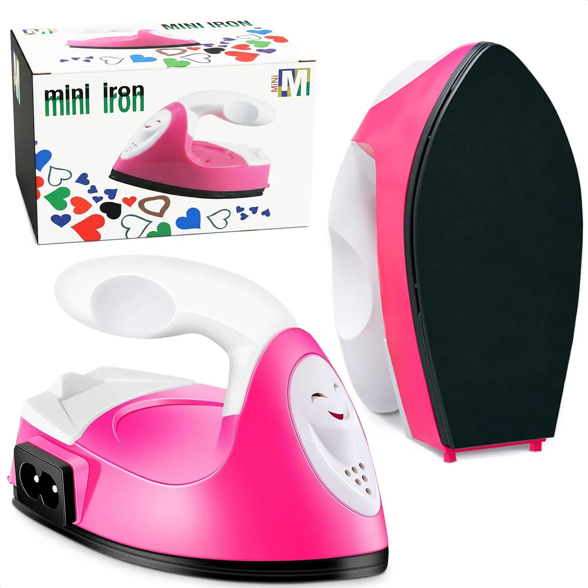 As Seen On TV SWIPPLY-1254 Mini Heat Press Iron 2.5" x 3.9" 800W 110V — product photo