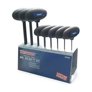 Westward Westward 2CYD2 Hex Key Set 2-10mm T-Handle — product photo