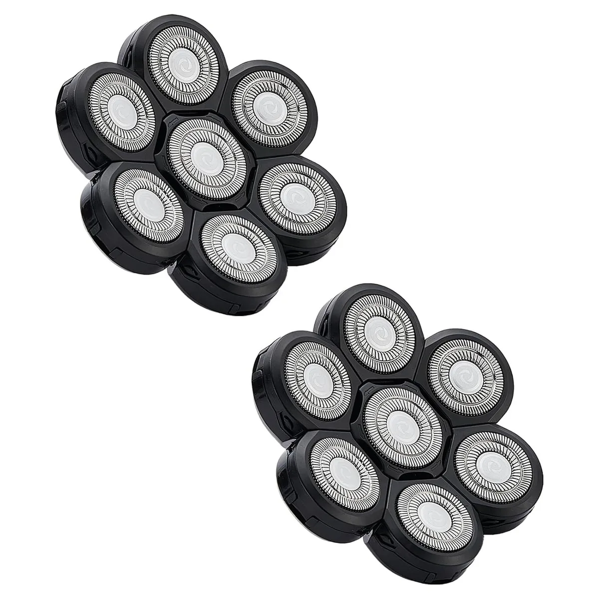TAURKENAM TAURKENAM 7-Head Replacement Shaver Heads 2 Pack — product photo