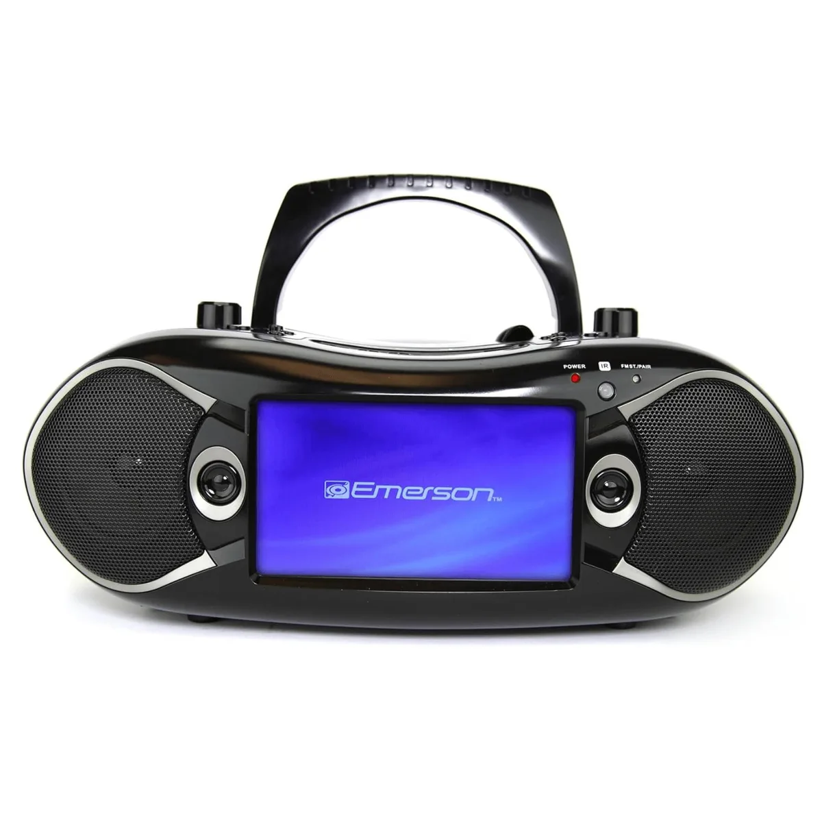 Emerson Emerson EDL-2870H-BK 7" LCD DVD TV Boombox Black — product photo