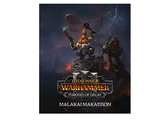 Sega Sega 79480 Total War Warhammer III Malakai Thrones of Decay DLC downloadable game — product photo