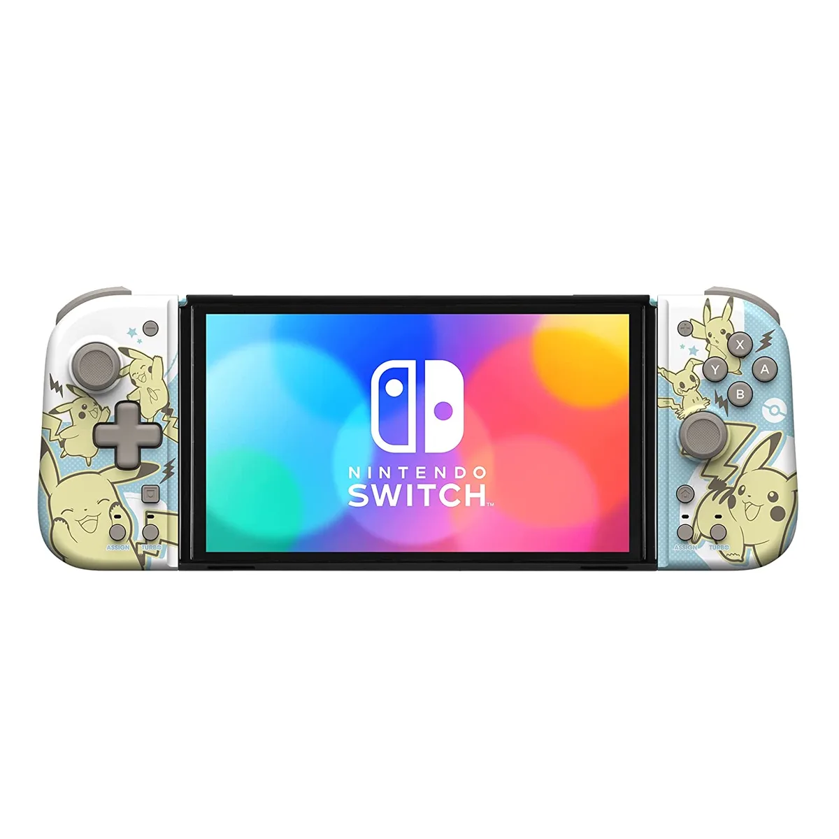 HORI HORI NSW-410U Split Pad Compact Controller Pikachu & Mimikyu Edition nintendo switch accessory — product photo