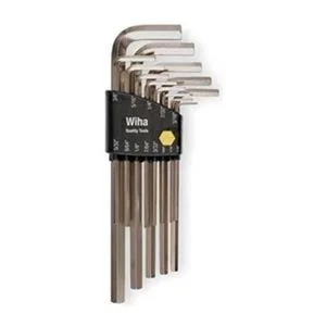 Wiha Tools Wiha Tools 35295 Hex Key Set 13-piece .050-3/8 in L-shaped long — product photo