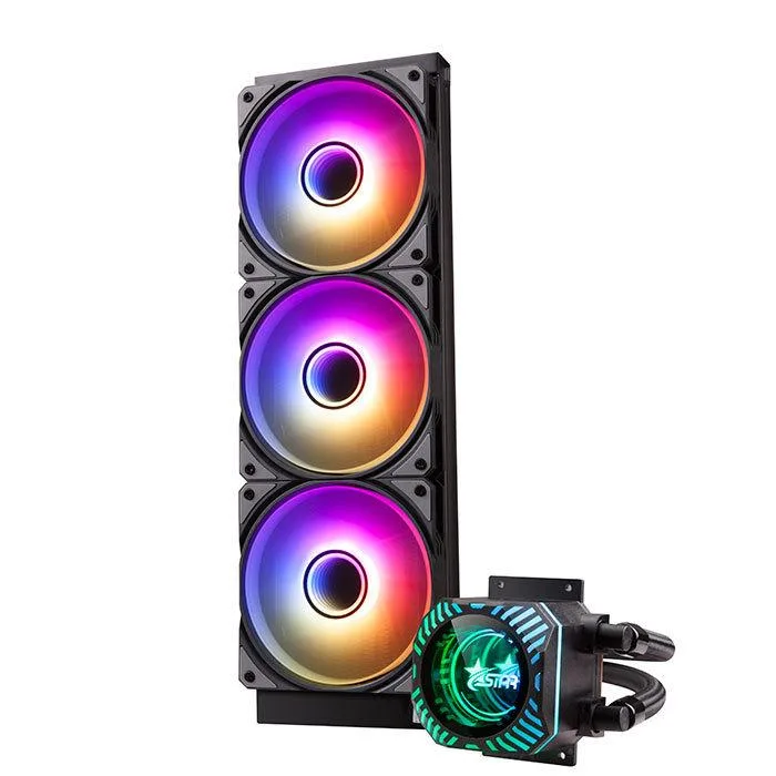 NO. NO. Dragon Scale 360 ARGB Edition Water-Cooled Radiator — product photo