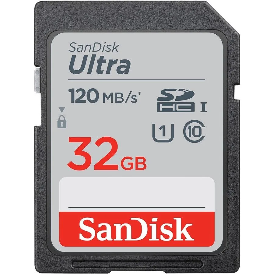 SanDisk SanDisk Ultra SD 32GB C10 U1 UHS SDHC memory card — product photo