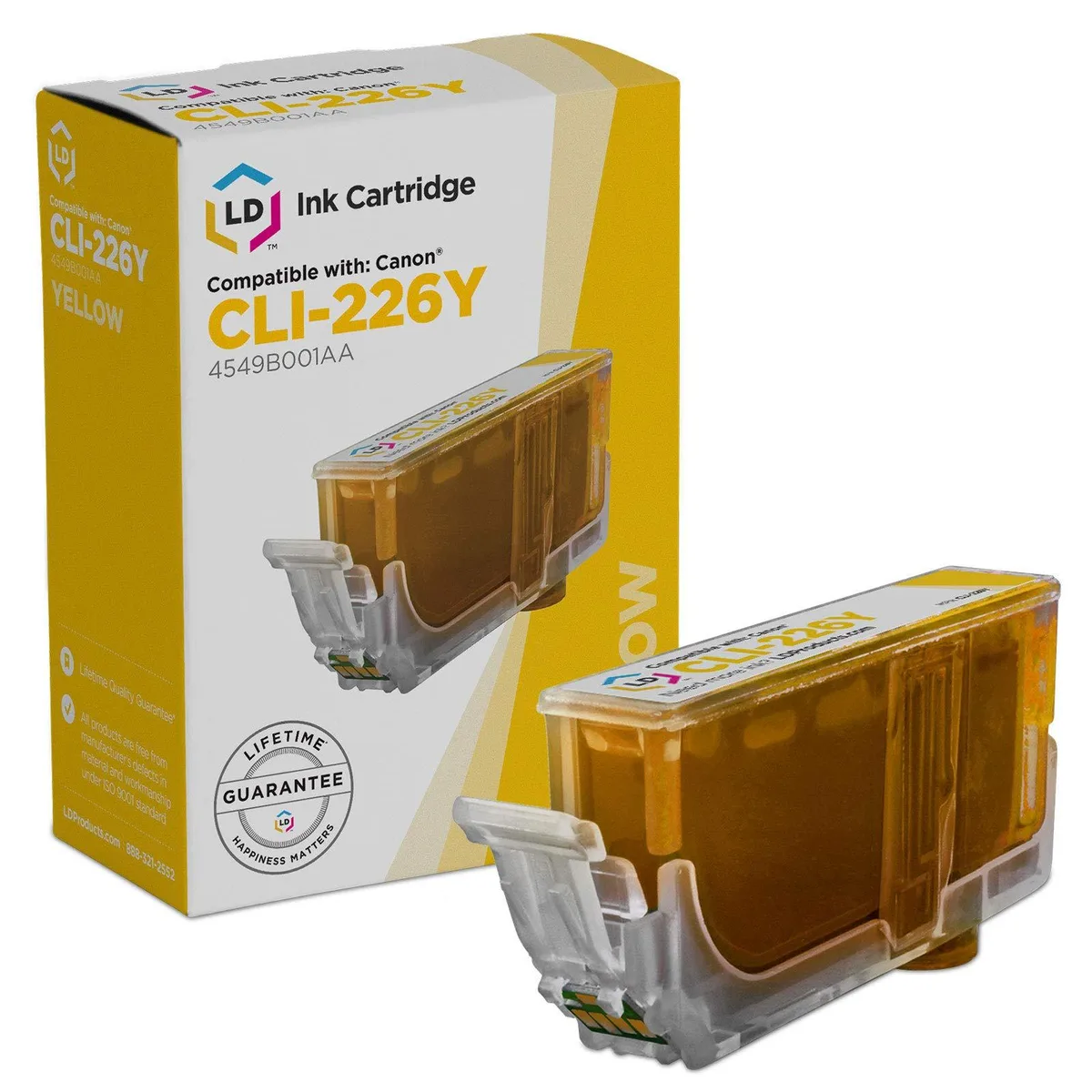 LD Products LD Products CLI-226Y Yellow Ink Cartridge 510 Pages — product photo