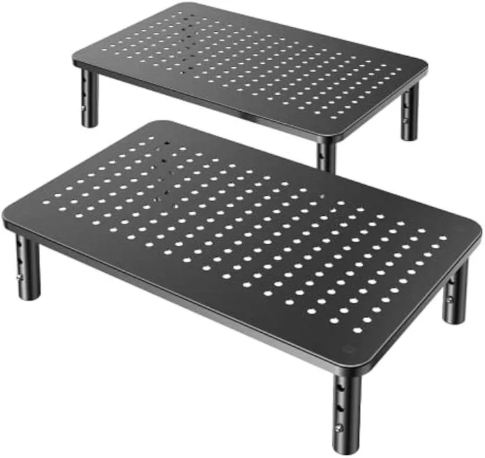 TAURKENAM TAURKENAM Dual Monitor Stand 2 Pack 14.5 x 9.1 Office Equipment — product photo