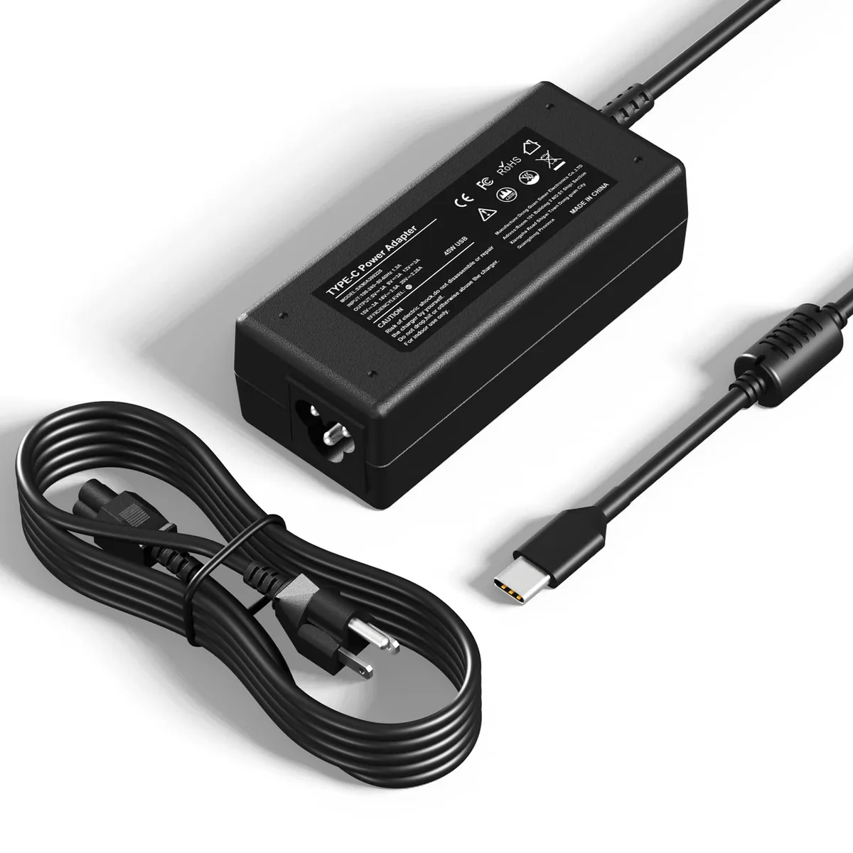  Battery Technology SK90A200225 45W USB-C laptop charger — product photo