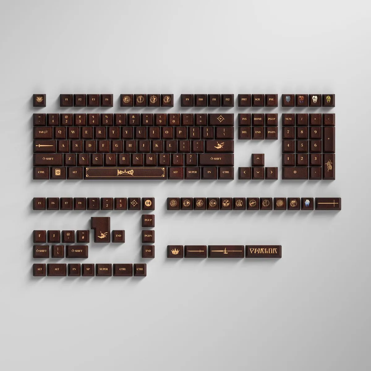 HYTE HYTE Metaphor: ReFantazio Official Keycap Set 152 PBT Cherry MX-Compatible UK/ISO ANSI — product photo