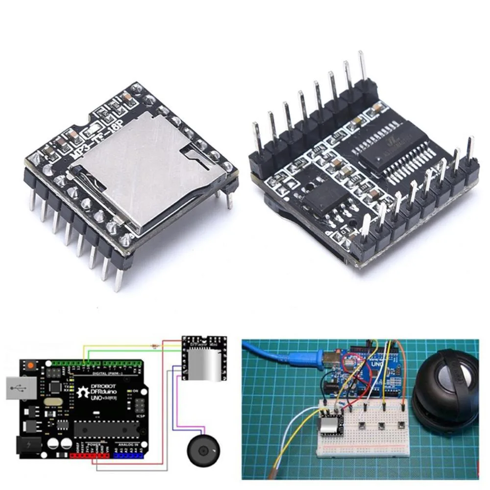 Ruth's sister Ruth's sister Mini MP3 Player Module TF Card U Disk internal power cable — product photo