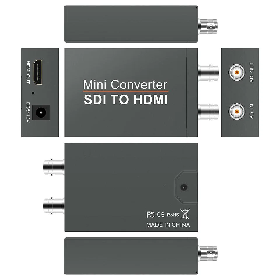 ESTONE ESTONE SDI to HDMI Audio Video Converter 3G-SDI Loopout OZH5 — product photo