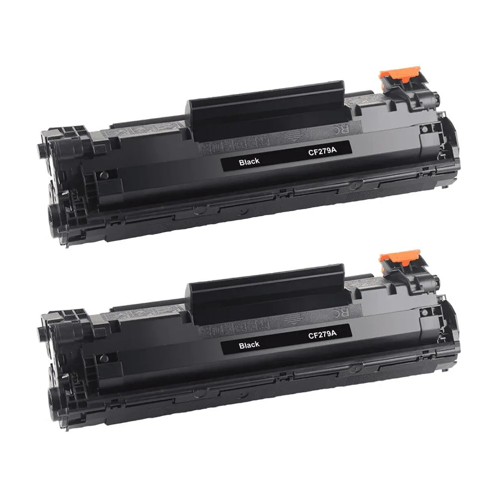 Ninestar Technology Ninestar Technology 2 Pack Toner Cartridge HP 79A CF279A Black — product photo