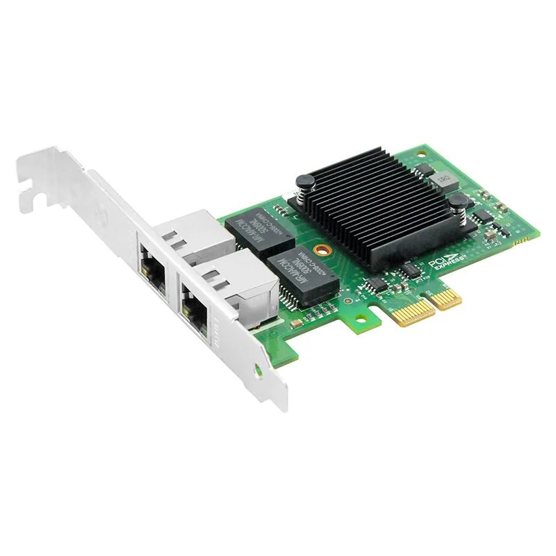 LR-LINK LR-LINK Dual Port Gigabit PCIe Network Card Intel I350 — product photo
