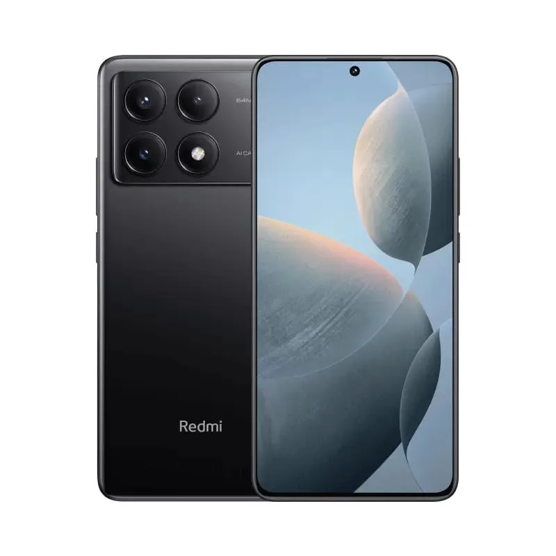 Mi Mi Redmi K70E 5G 12GB 256GB 6.67" OLED 120Hz Dimensity 8300 Ultra Black cell phones - unlocked — product photo