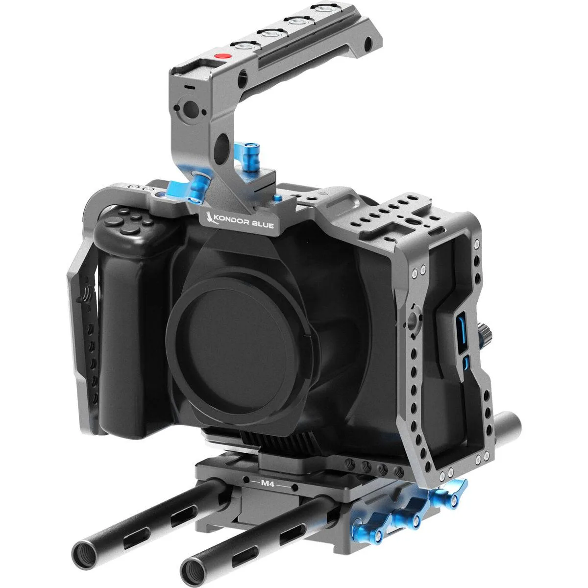 Kondor Blue Kondor Blue Base Rig for Blackmagic Pocket 6K Pro, Space Gray — product photo