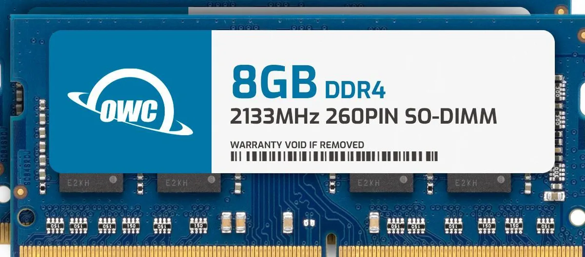 OWC OWC 16GB (2x8GB) DDR4 2133MHz CL15 260-pin SODIMM laptop RAM — product photo