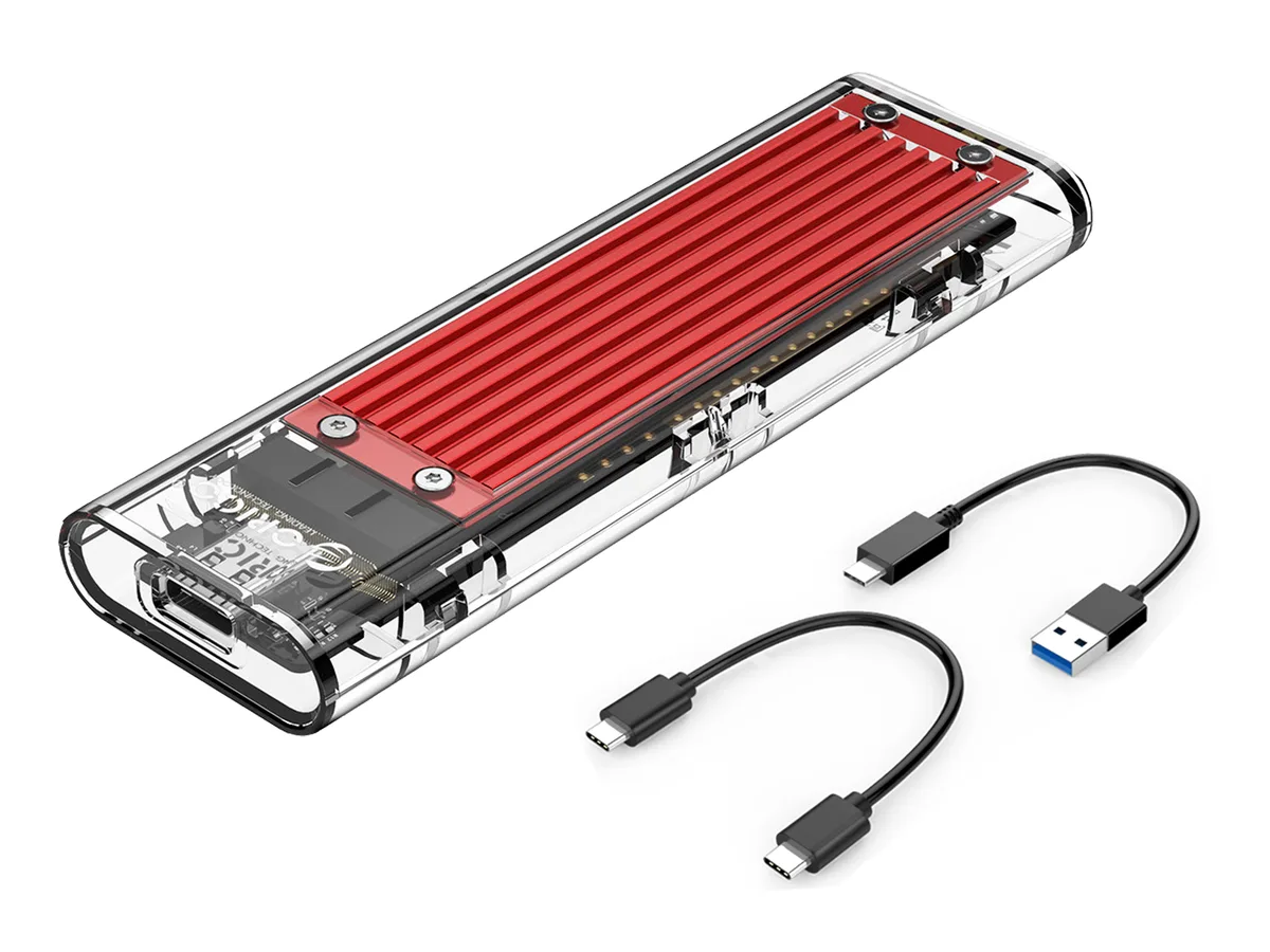 Orico Orico M.2 NVMe Enclosure USB 3.2 Gen 2 10 Gbps Red — product photo