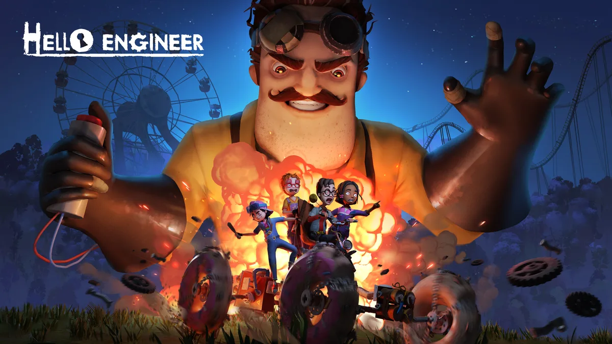 Steam digital code card for Hello Engineer PC game