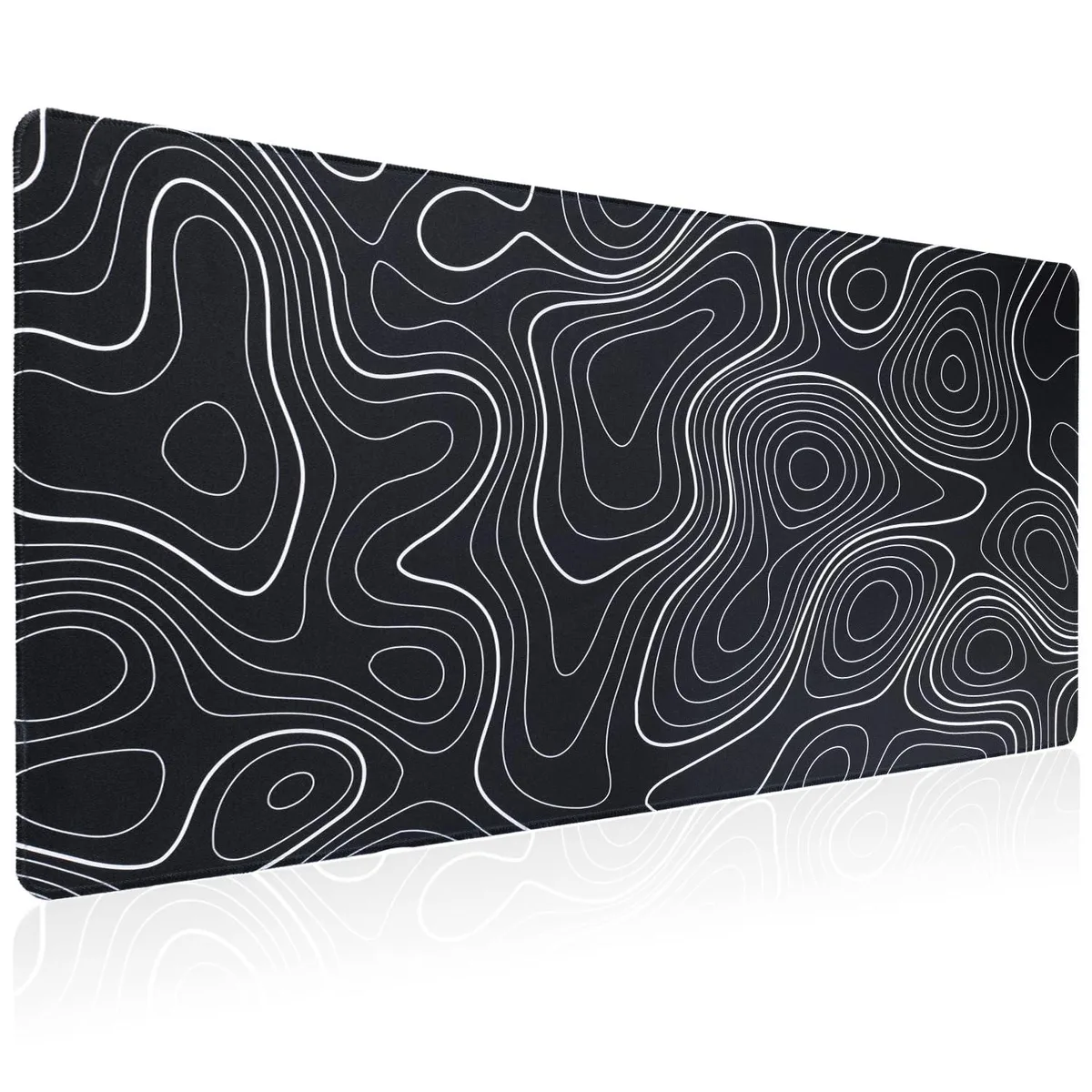  Bloss 01 Topographic Mouse Pad 31.5 x 15.7 x 0.12 in — product photo